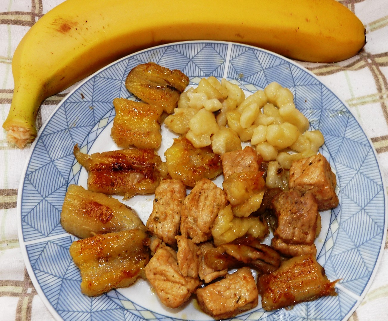 Banánové vepřové maso recept 