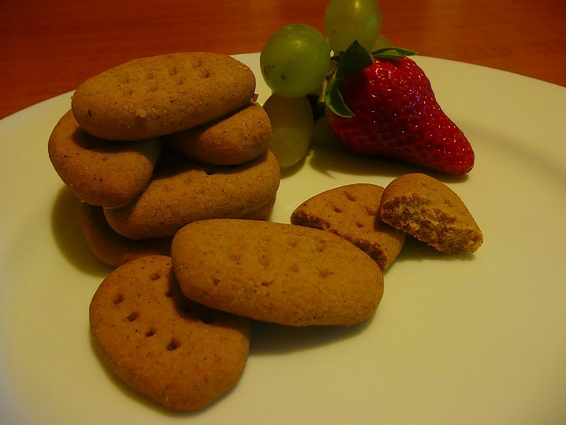 Bezlepkové karamelové sušenky