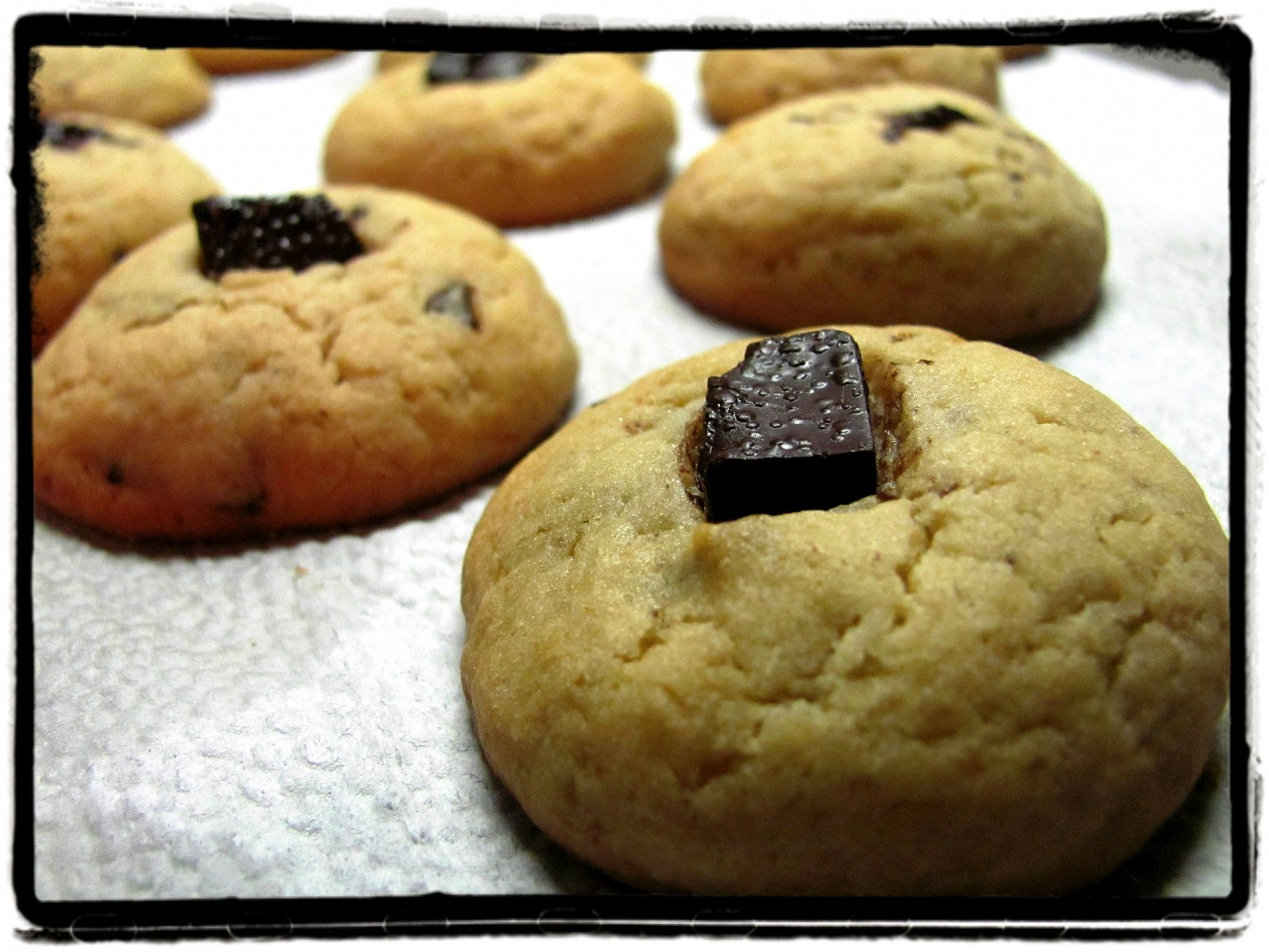 Čokoládové sušenky cookies recept 