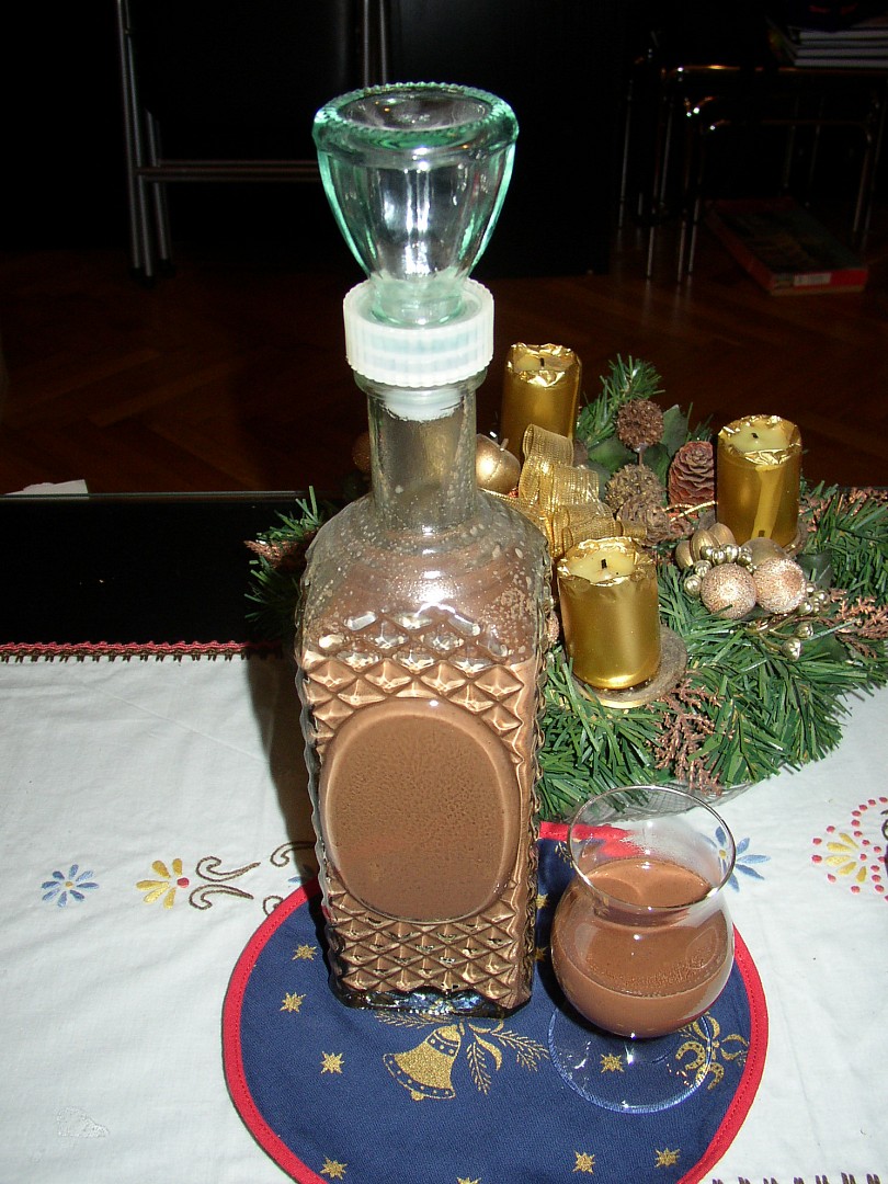 Čokoládový likér recept 