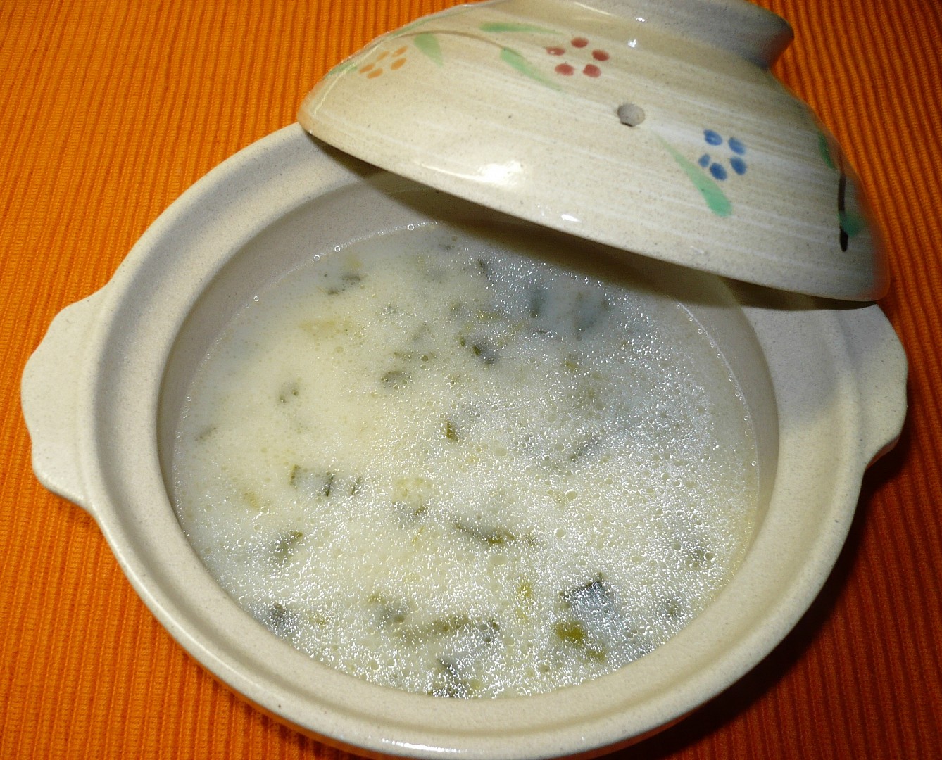 Drožďová polévka s pórkem recept 