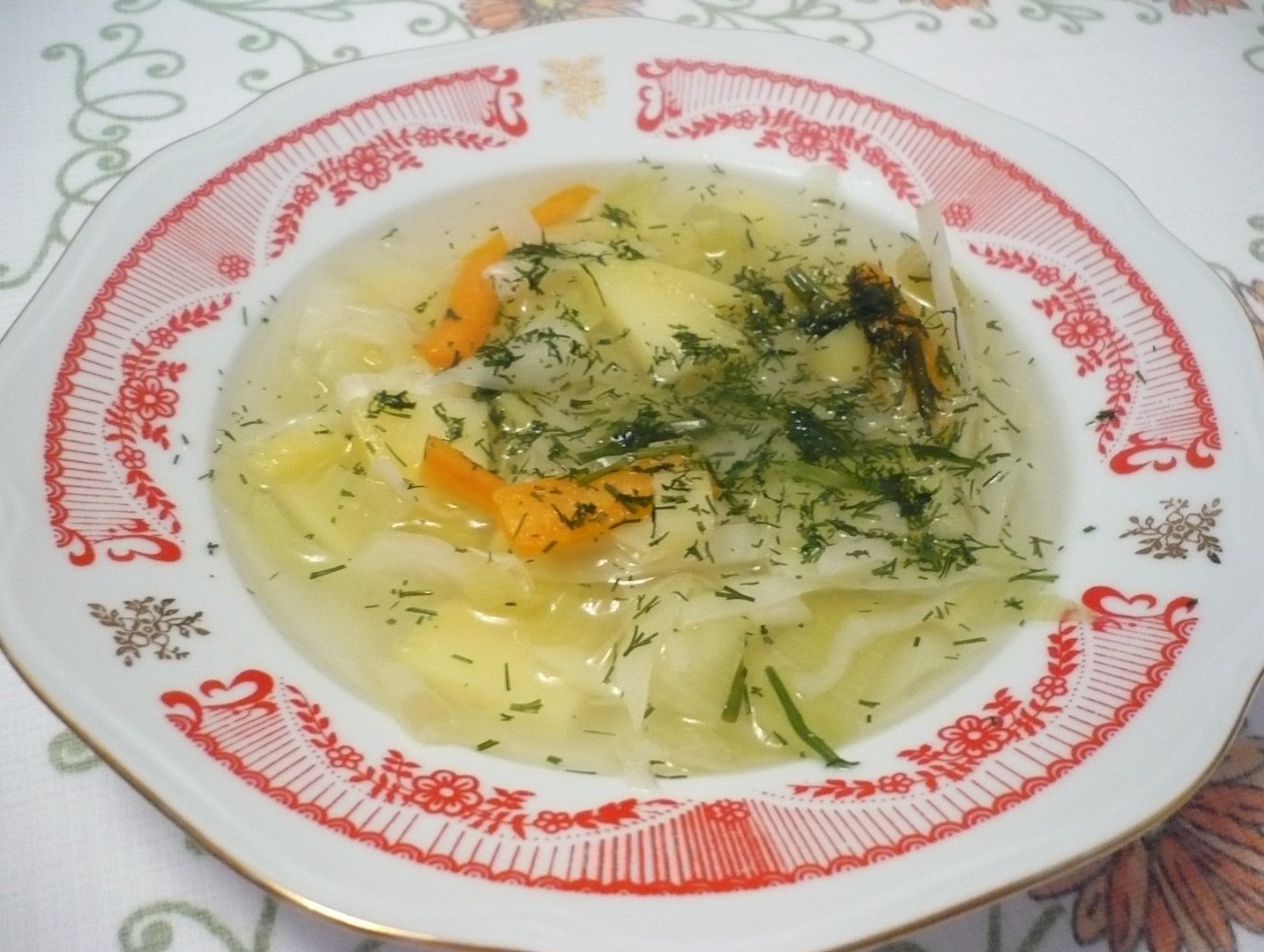 Francouzská zeleninová polévka recept 