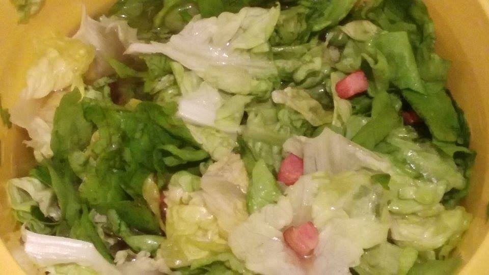Hlávkový salát se slaninou recept 