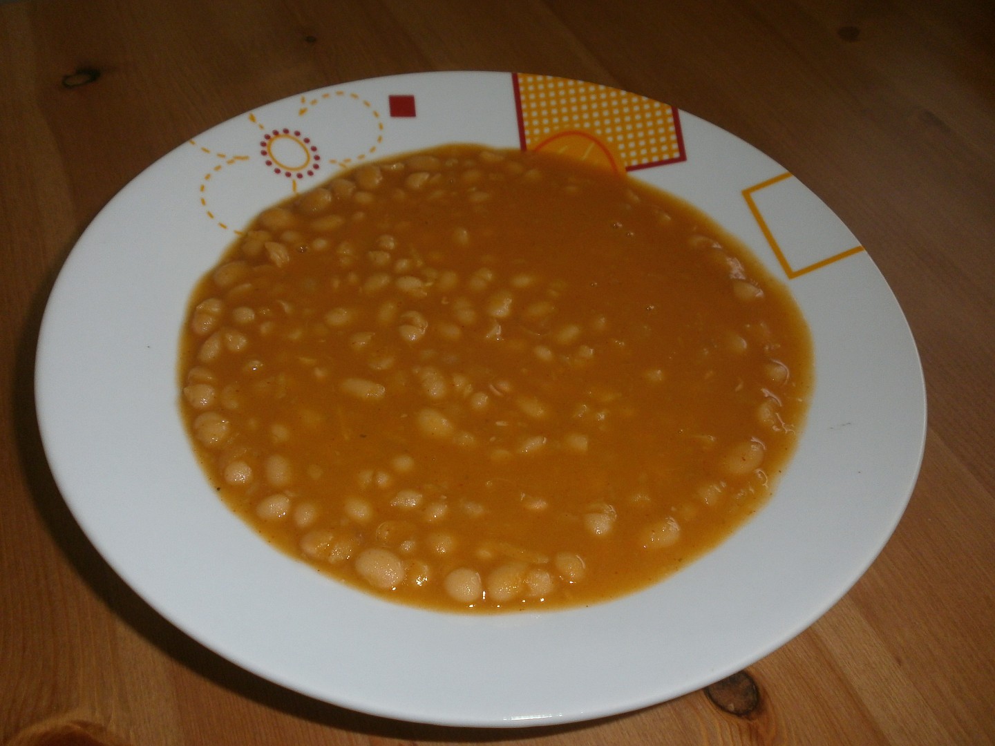 Jednoduchá fazolová polévka recept 