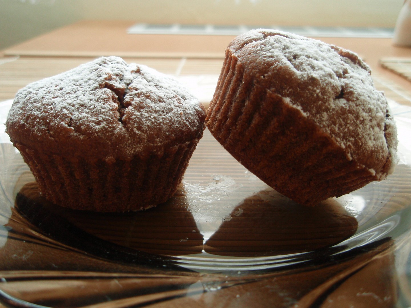 Jemné čokoládové muffiny recept 