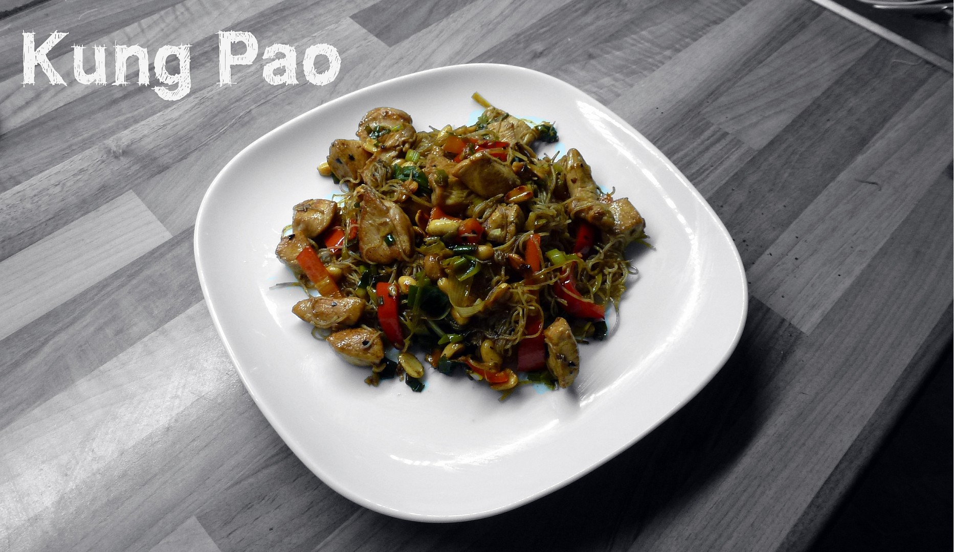 Kuřecí kung-pao recept 