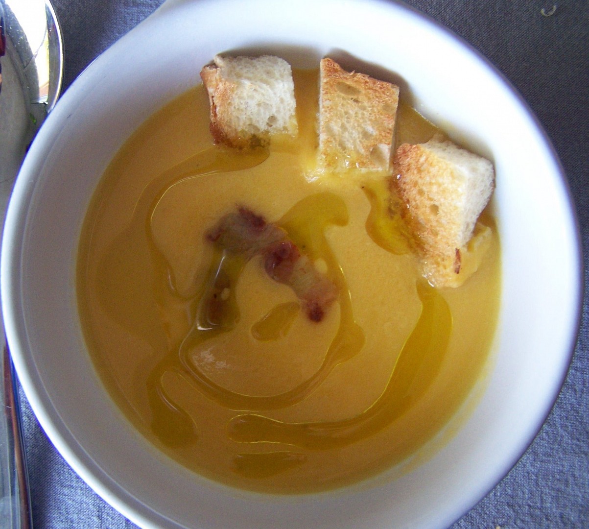 La soupe de potiron - dýňová polévka