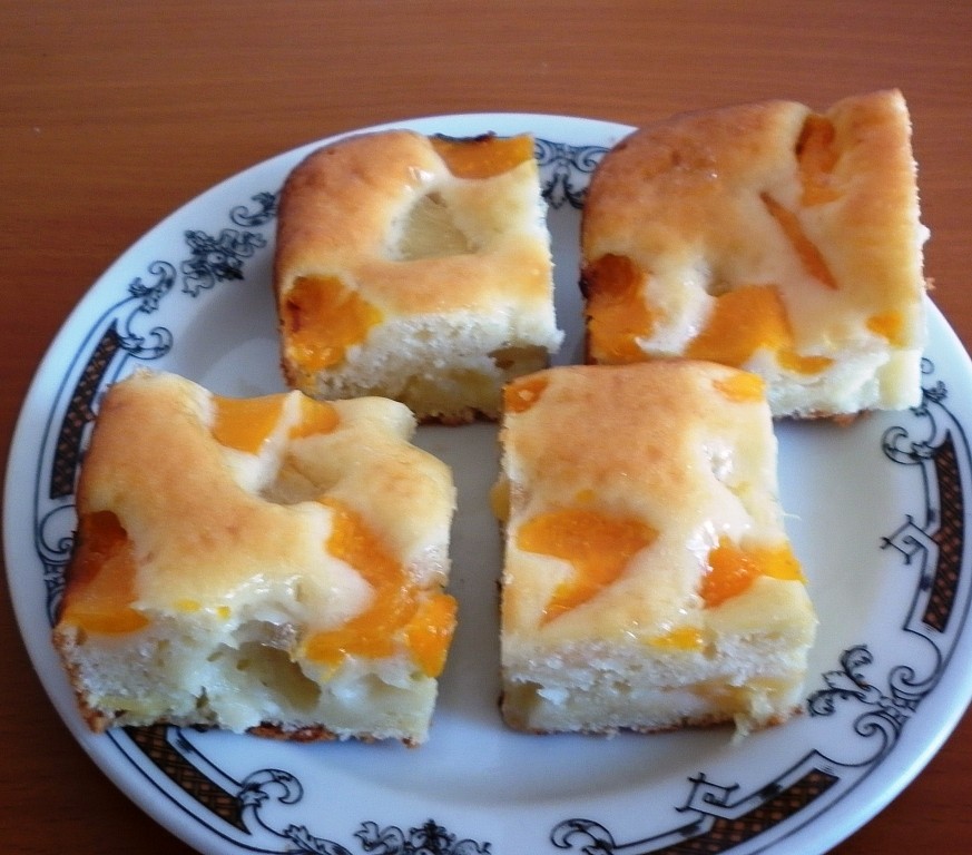 Mandarinkovo ananasový koláč