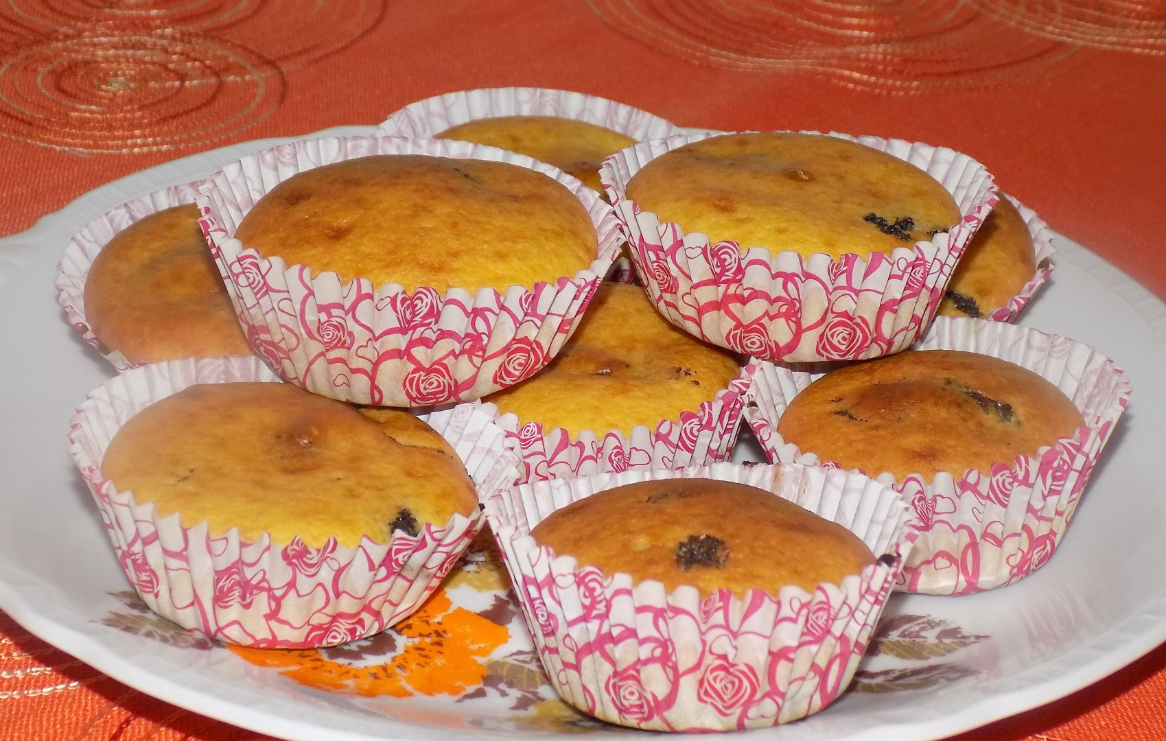 Muffiny s makovou náplní
