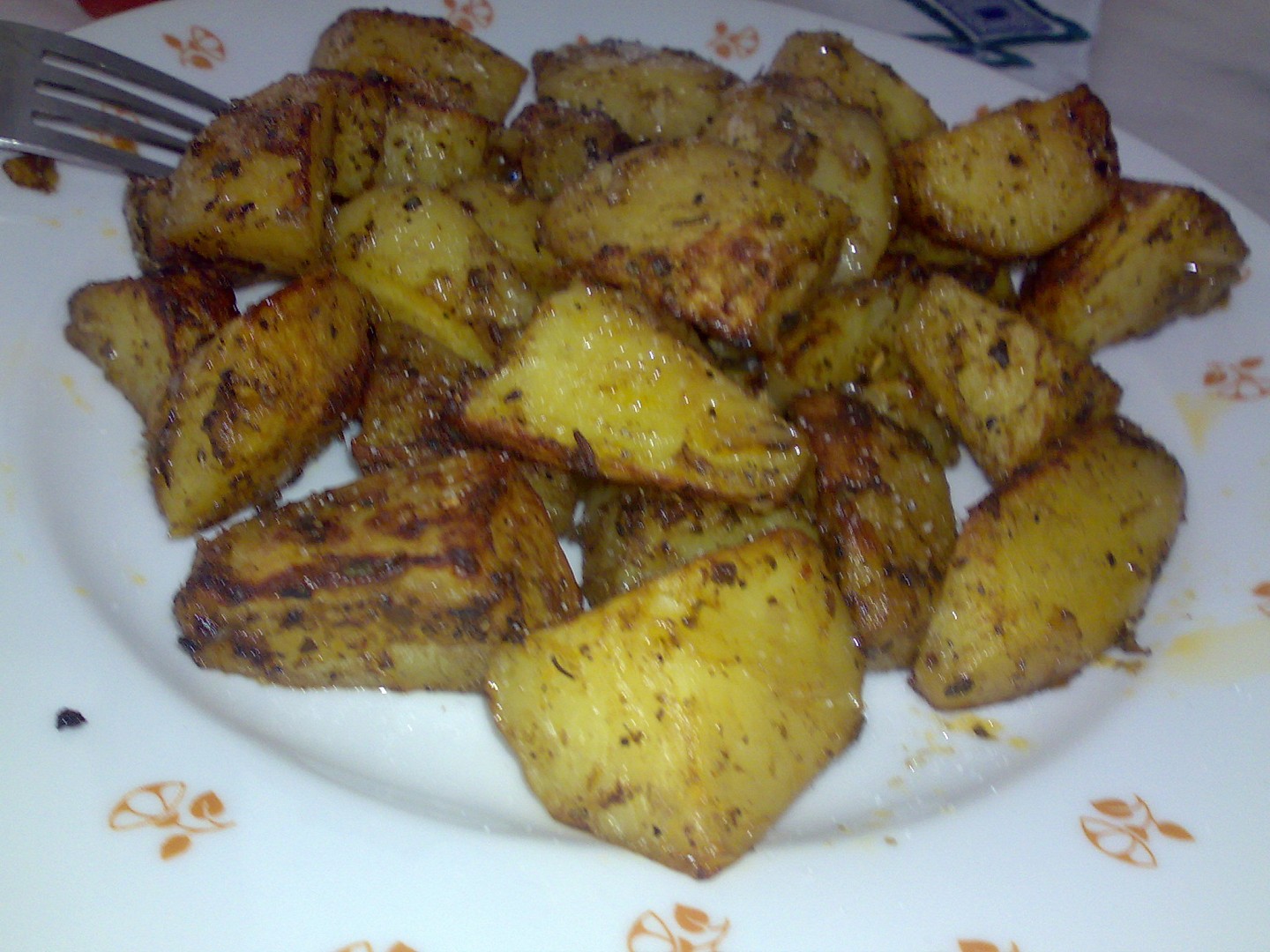 Pikantní pečené brambory recept 
