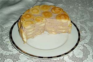 Piškotový dort recept 