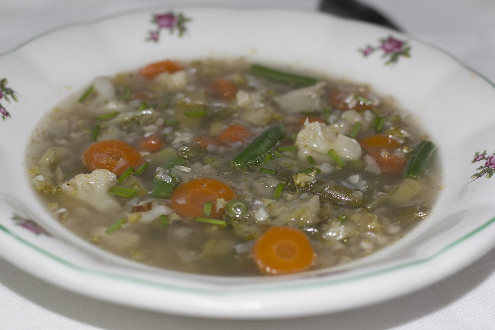 Pohanková polévka se zeleninou recept 