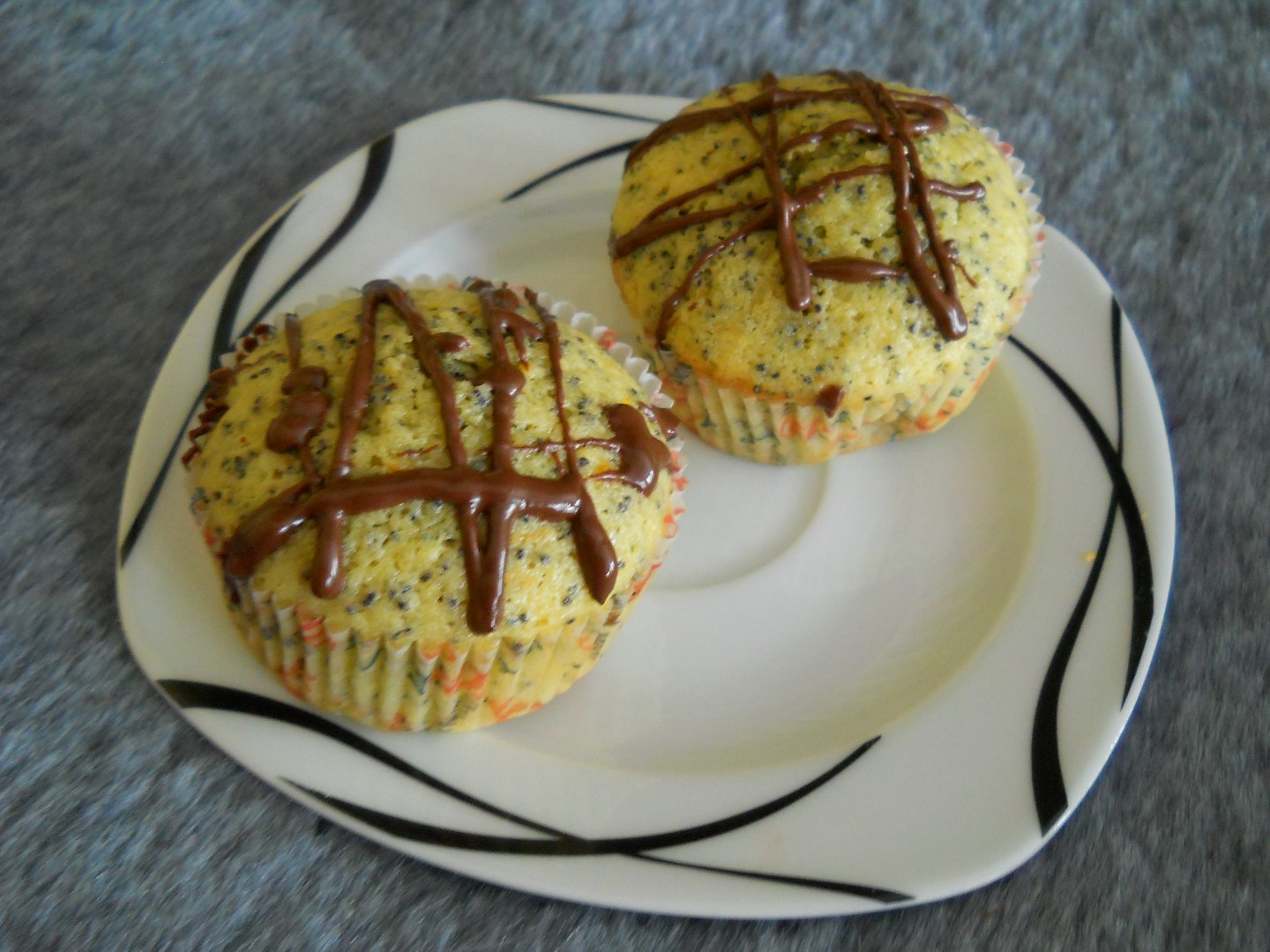 Pomerančové muffiny recept 