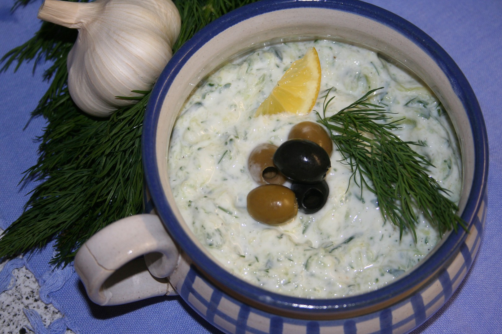 Řecké tzatziky recept 
