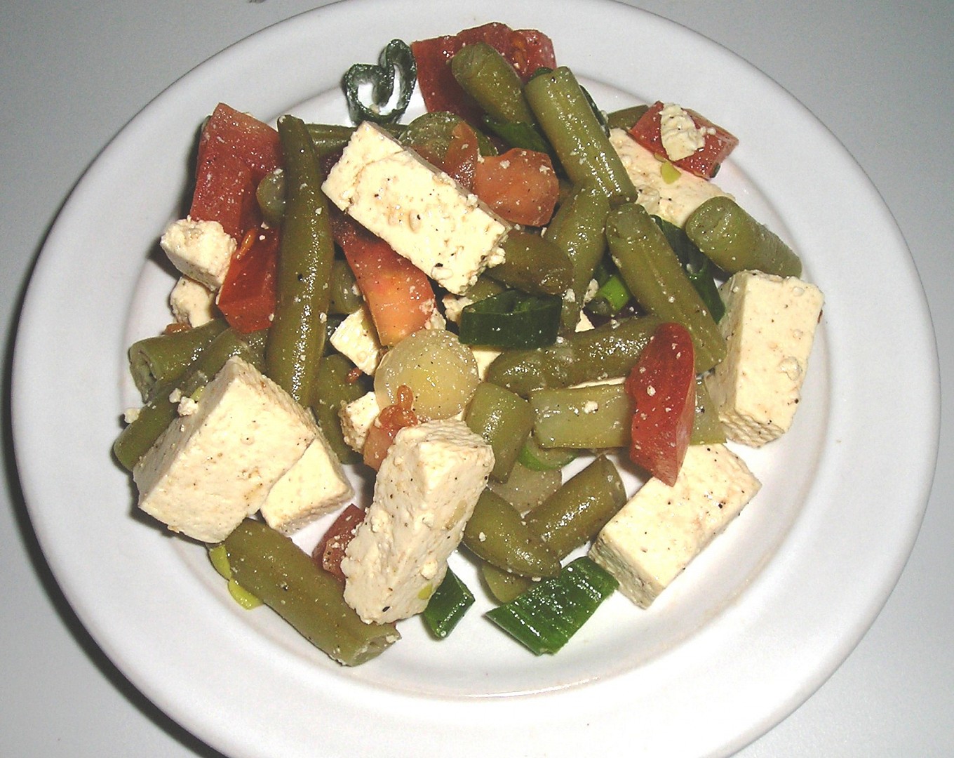 Salát ze zelených fazolek recept 