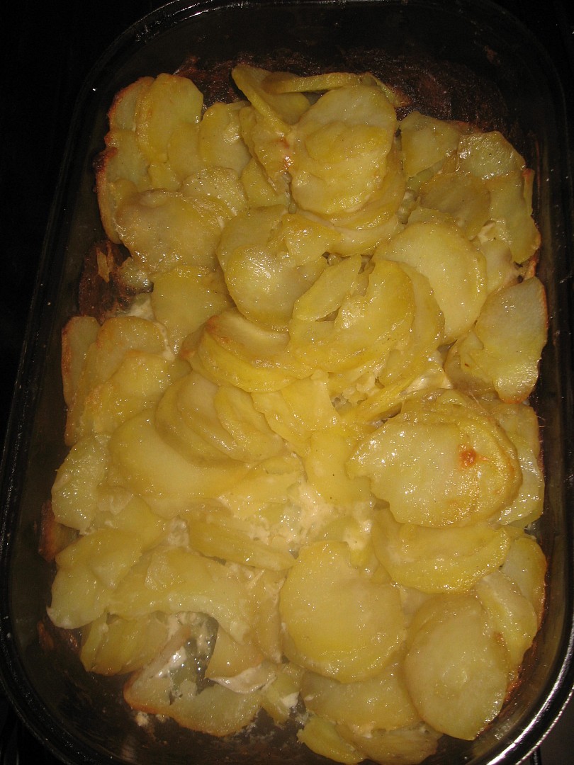 Smetanové brambory recept 