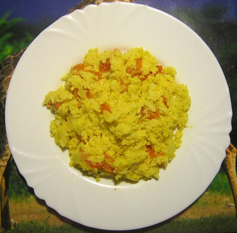 Španělská rýže recept 
