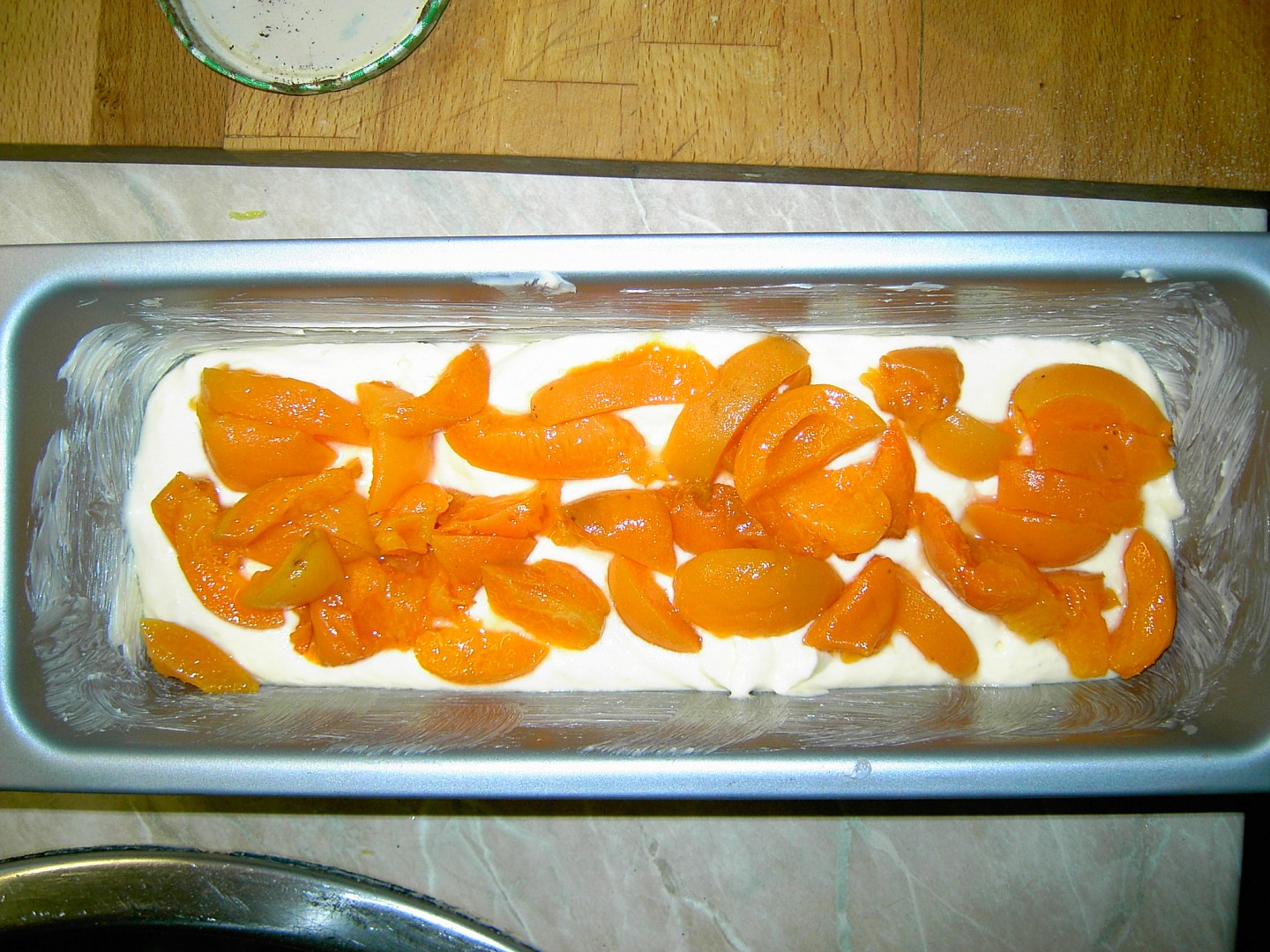 Tvarohový nákyp s meruňkami recept 