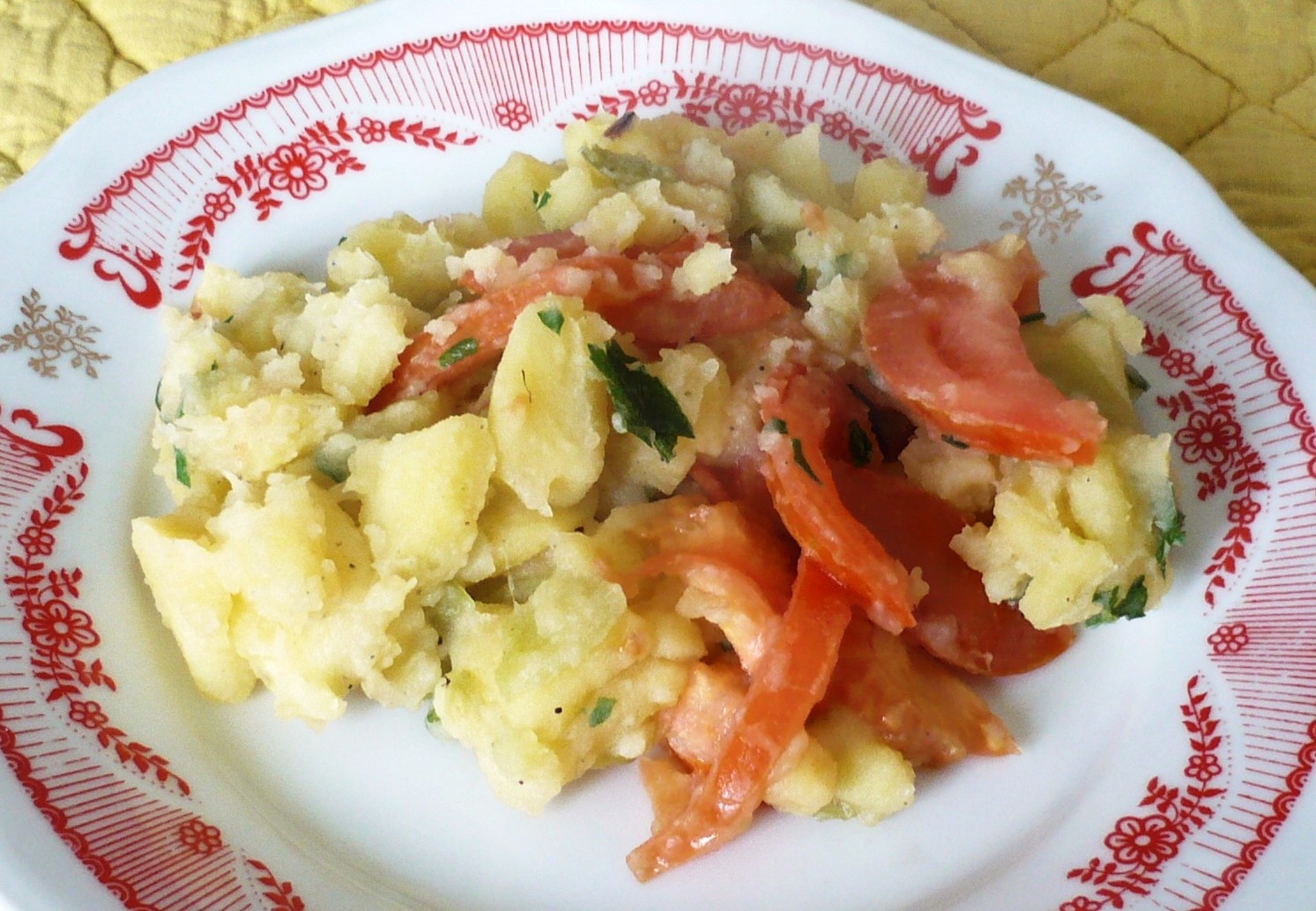Vegetariánský zeleninový guláš recept 