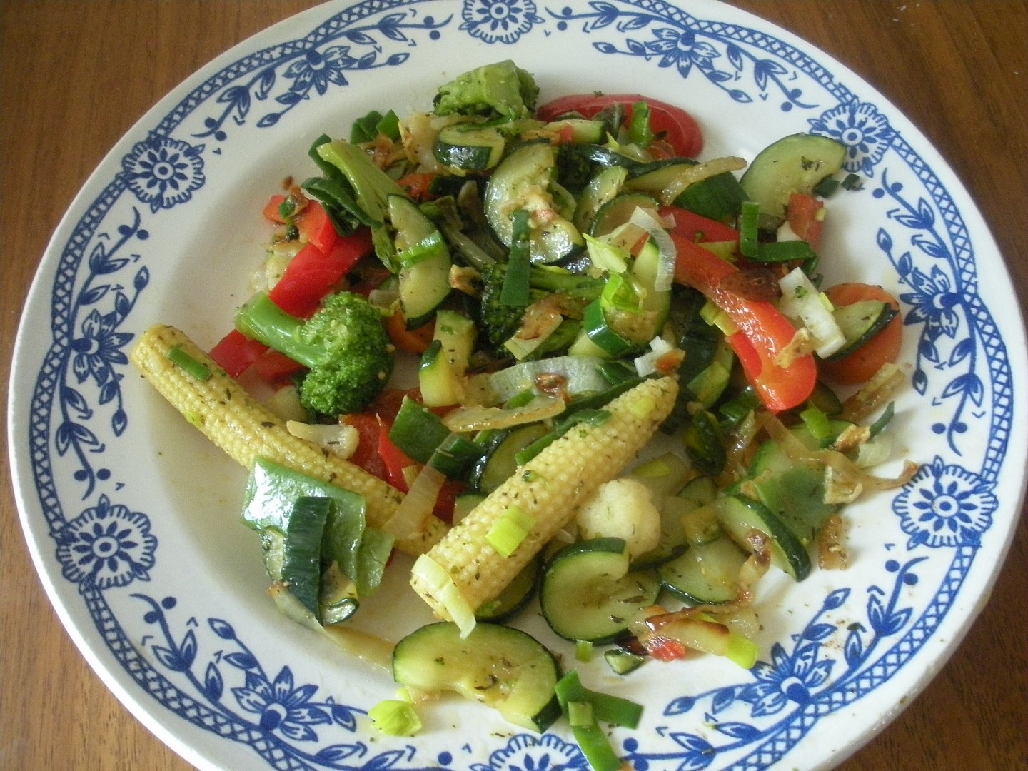 Zeleninová pánev recept 