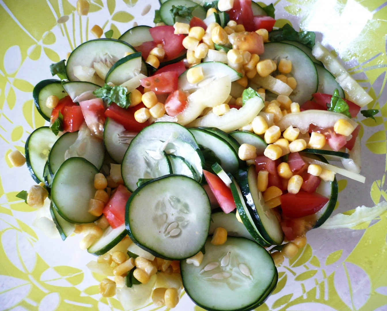 Zeleninový salát k masu