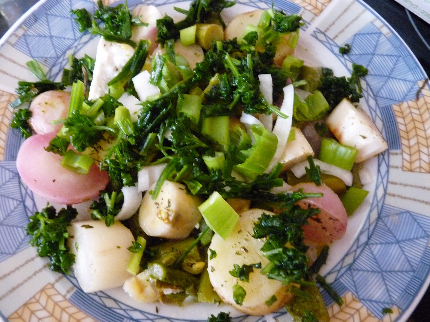 Zeleninový talíř recept 